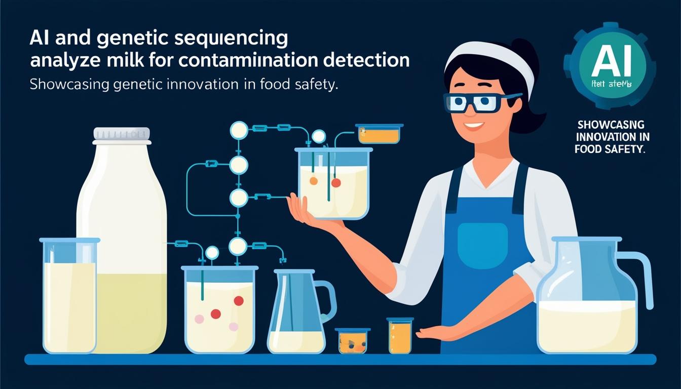 New method enhances dairy product safety using AI and genetic sequencing
