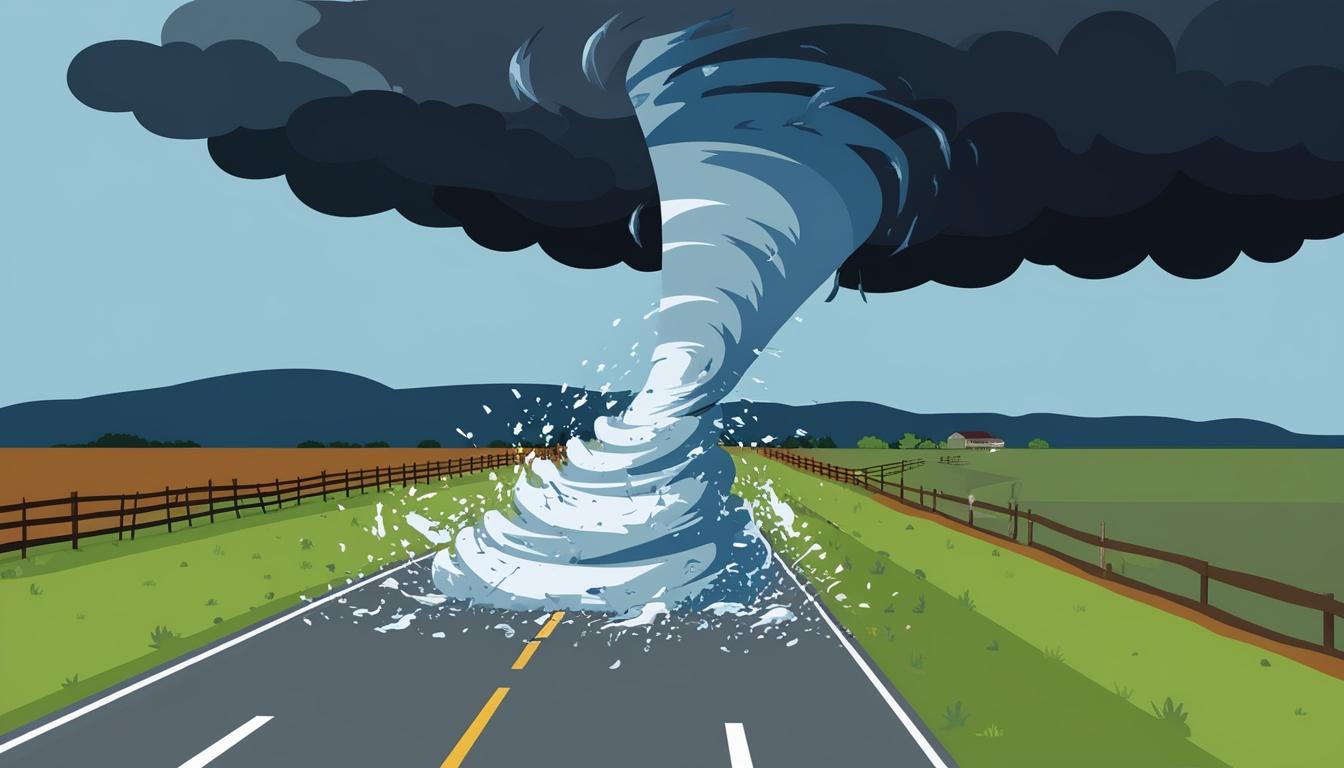 Severe weather strikes the United States: regions impacted by tornadoes and storms