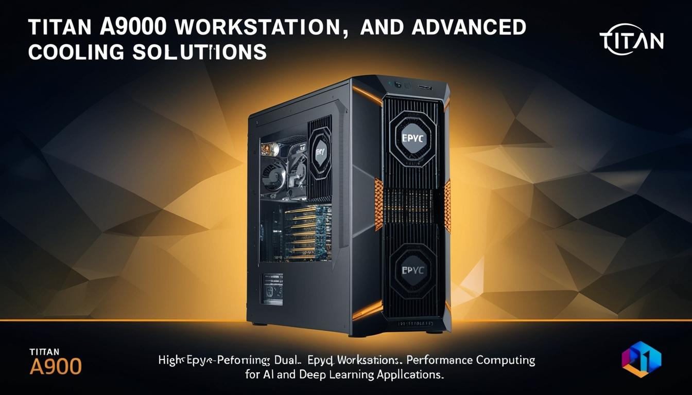Titan Computers launches high-performance A900 workstation alongside AMD's new EPYC Embedded 8004 series