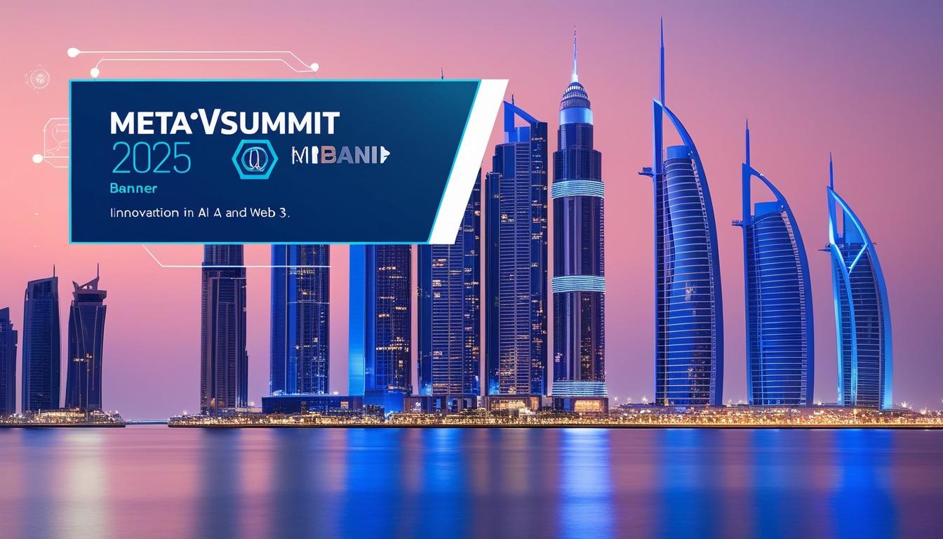 Dubai to host METAVSUMMIT 2025, showcasing Web 3 and AI innovation
