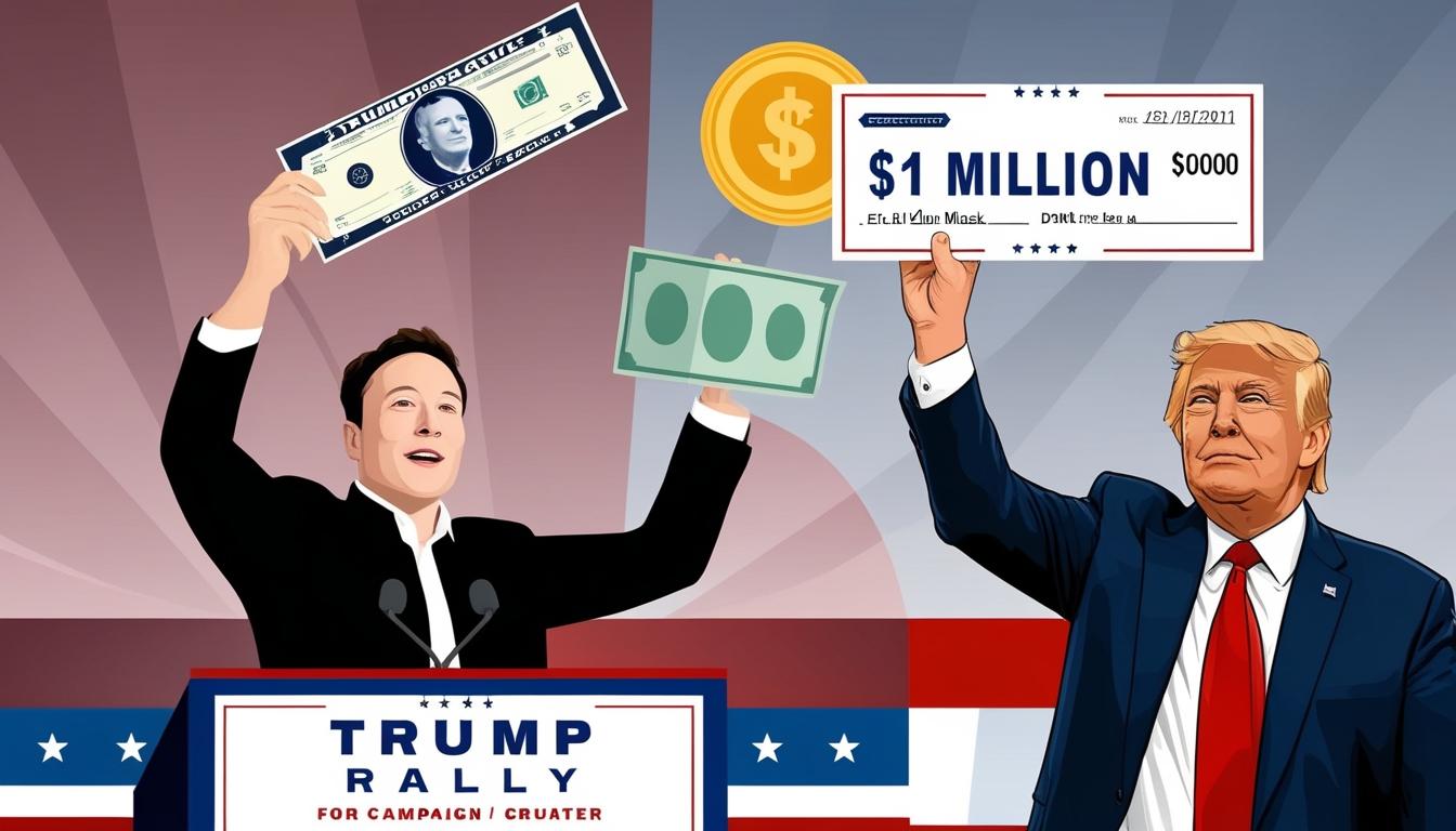 Elon Musk revives 'walking around money' in Trump campaign