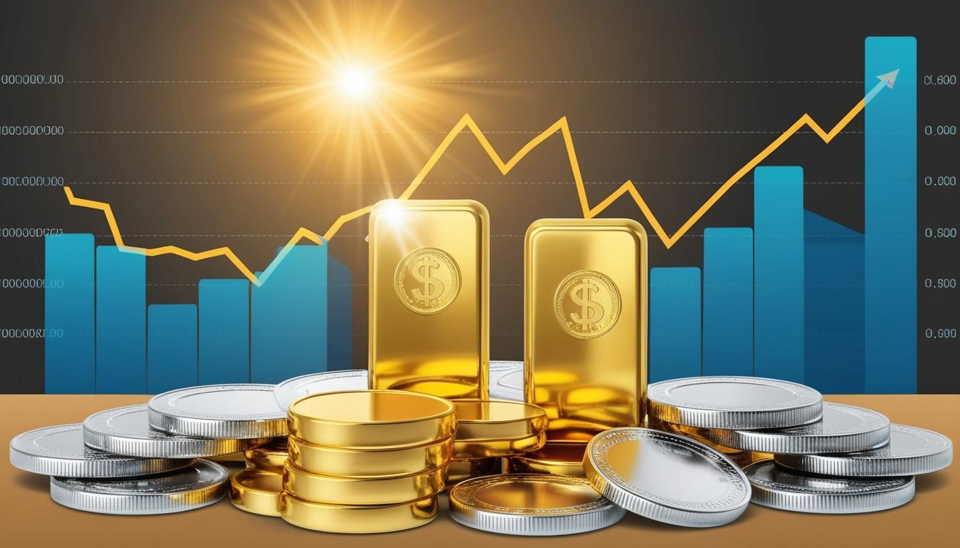Gold, silver, and AI stocks experience gains amid economic fluctuations