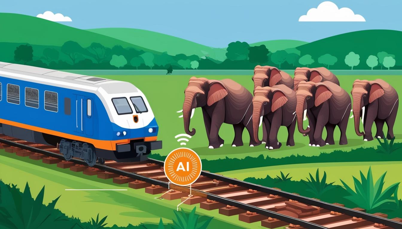 AI technology plays key role in preventing elephant-train collisions in Assam, India