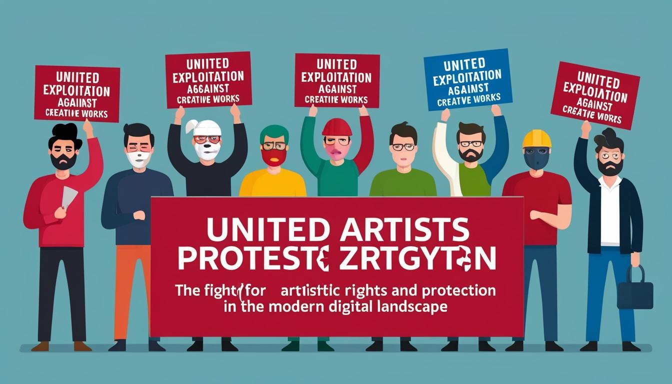 Artists unite against AI's impact on creative industries