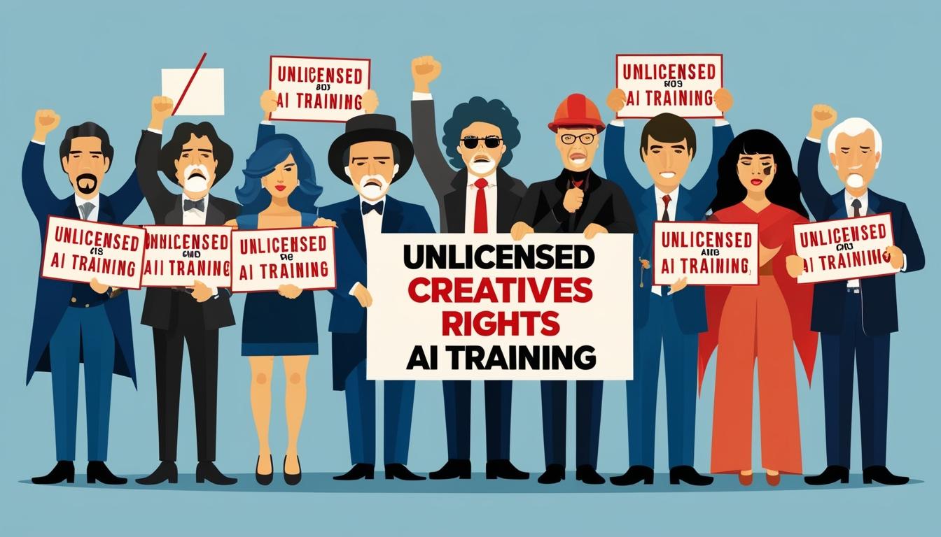 Creative industry leaders unite against unlicensed AI use