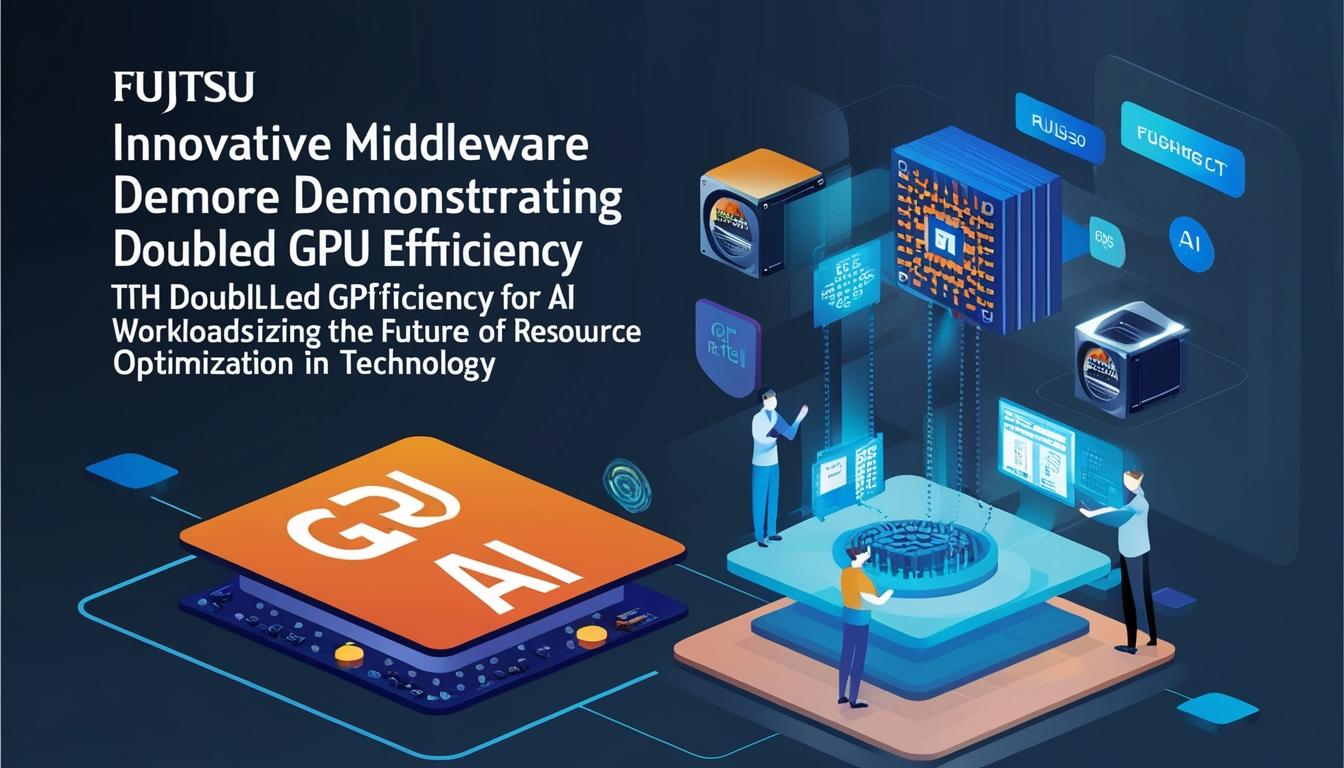 Fujitsu unveils middleware technology to enhance AI efficiency