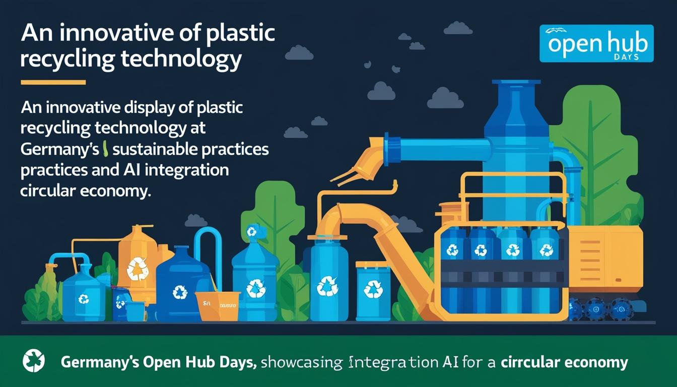 Germany unveils innovative Open Hub Days focusing on plastic recycling