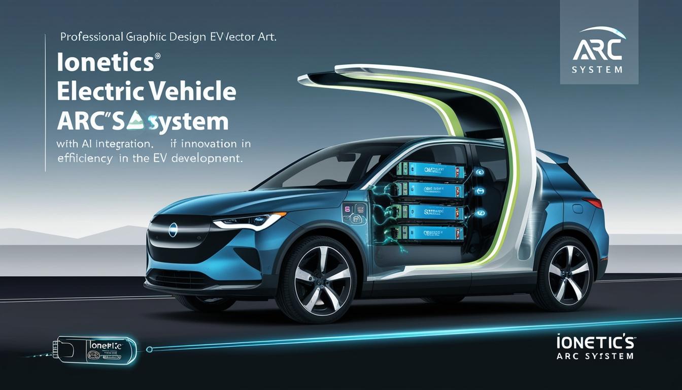 IONETIC launches innovative Arc system to transform EV battery pack development