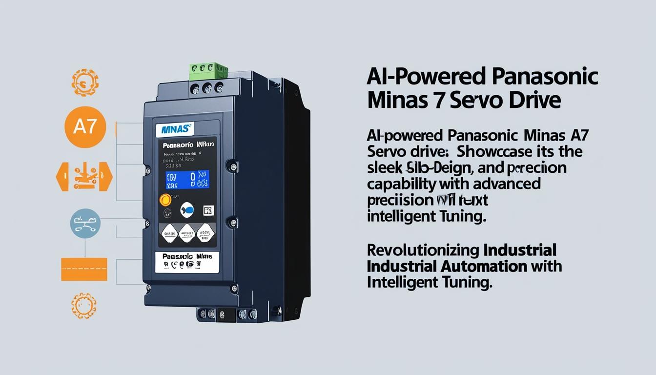 Panasonic launches AI-equipped MINAS A7 servo drive family in Europe