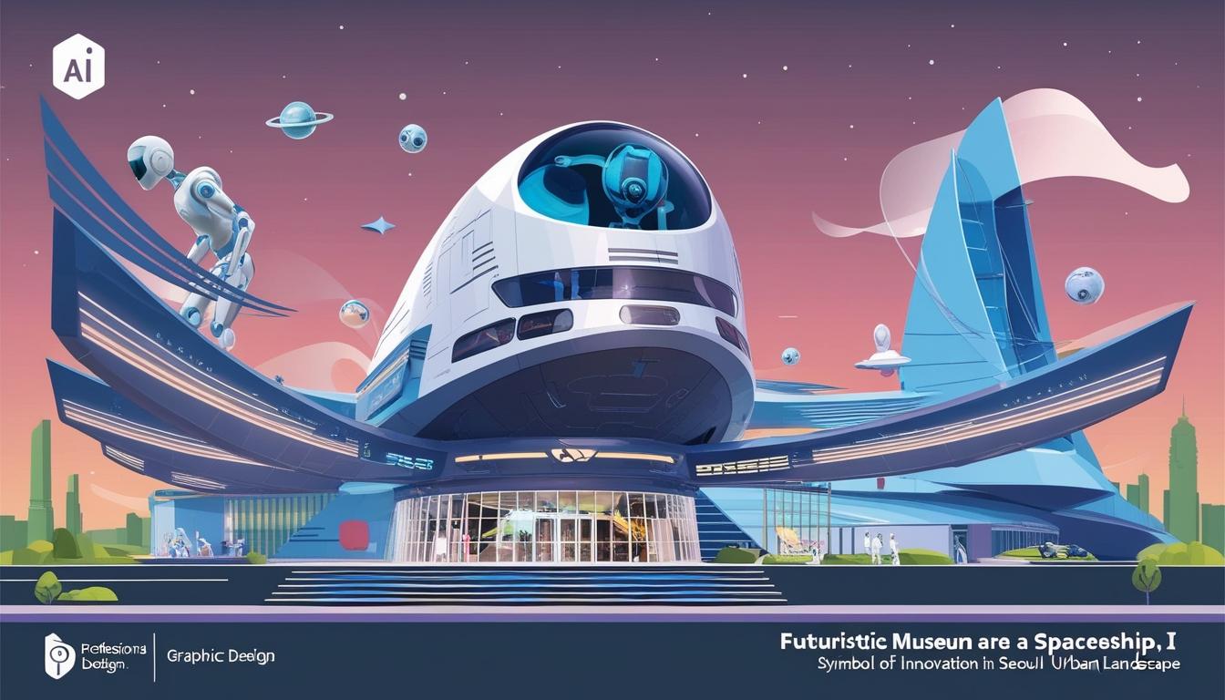 Seoul unveils futuristic robot & AI museum designed by Turkish architects