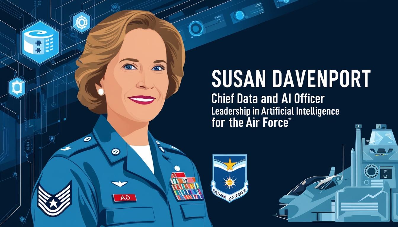 Susan Davenport appointed chief data and artificial intelligence officer for Department of the Air Force