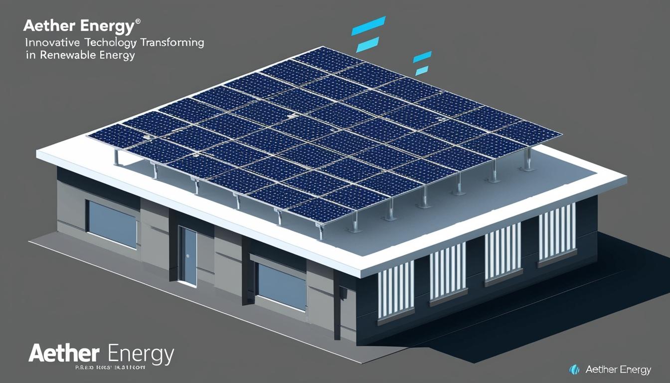 Aether Energy secures $2.5 million to revolutionise rooftop solar installation