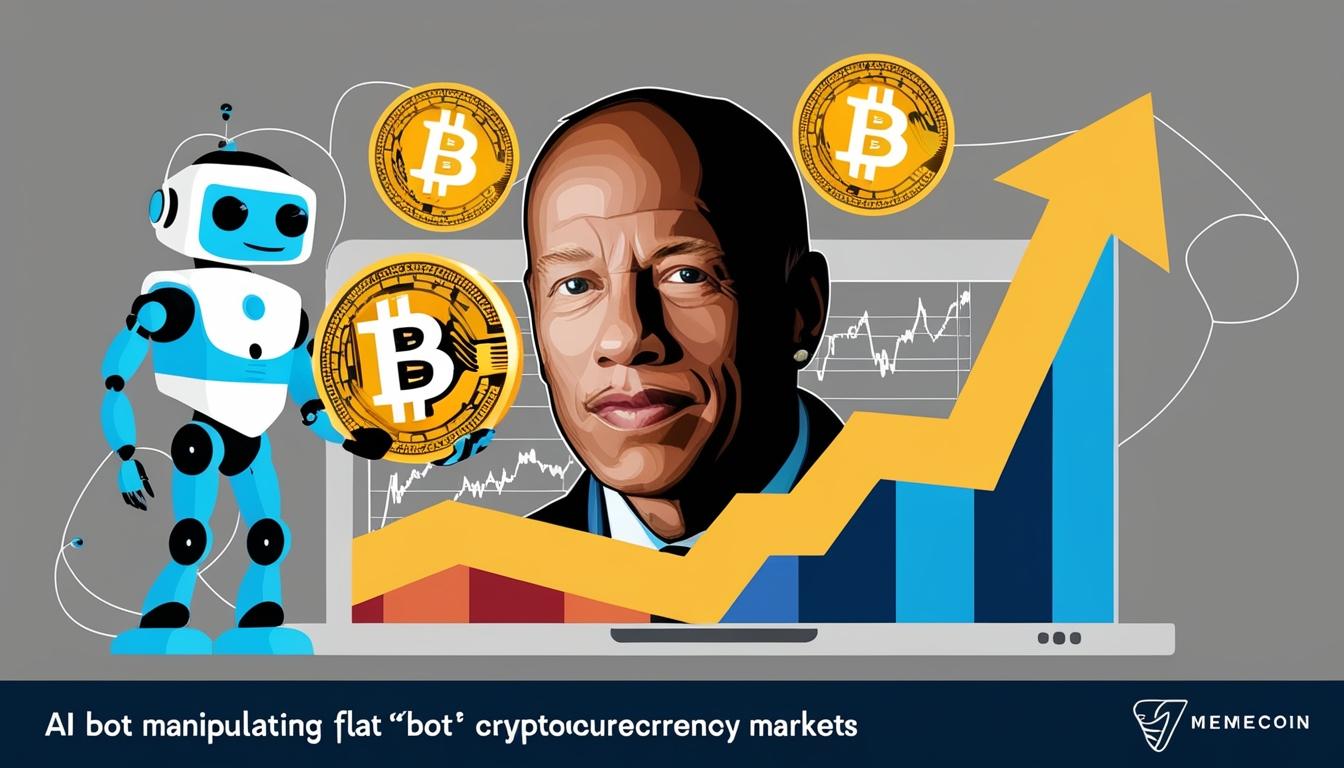 AI bot's interaction with Coinbase CEO triggers memecoin surge