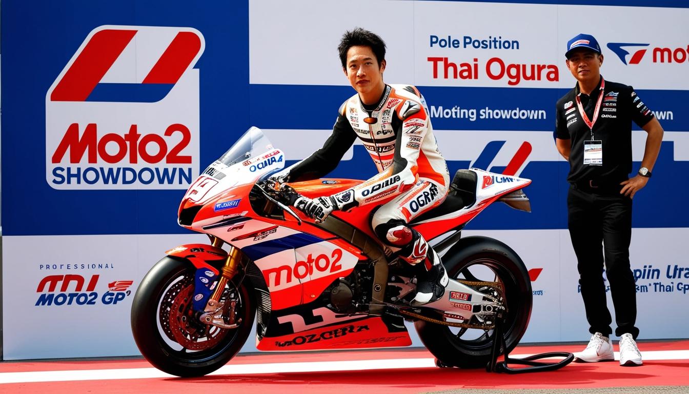 Ai Ogura claims pole position at Thai GP ahead of crucial Moto2 race