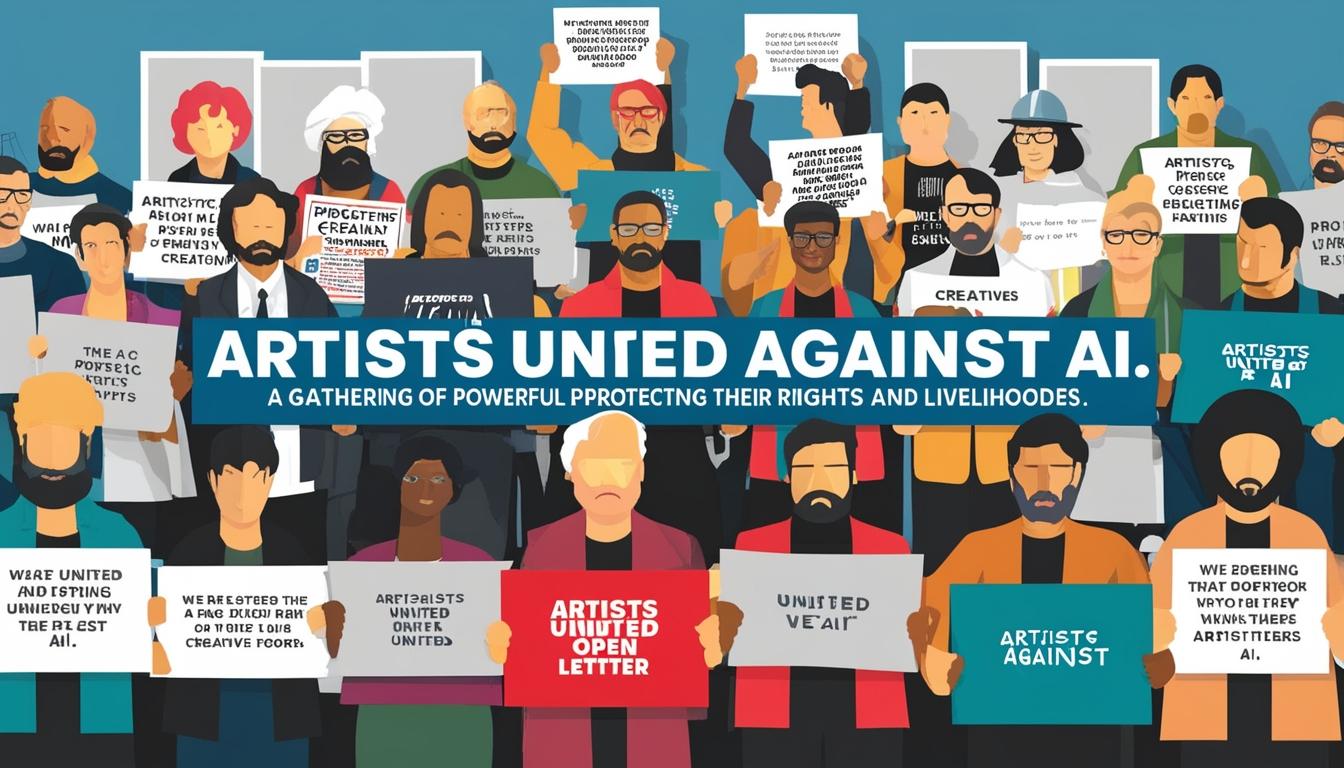 Creatives unite to oppose unlicensed AI training of their work