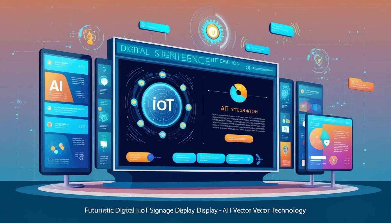 Digital signage on the brink of transformation with AI and IoT integration