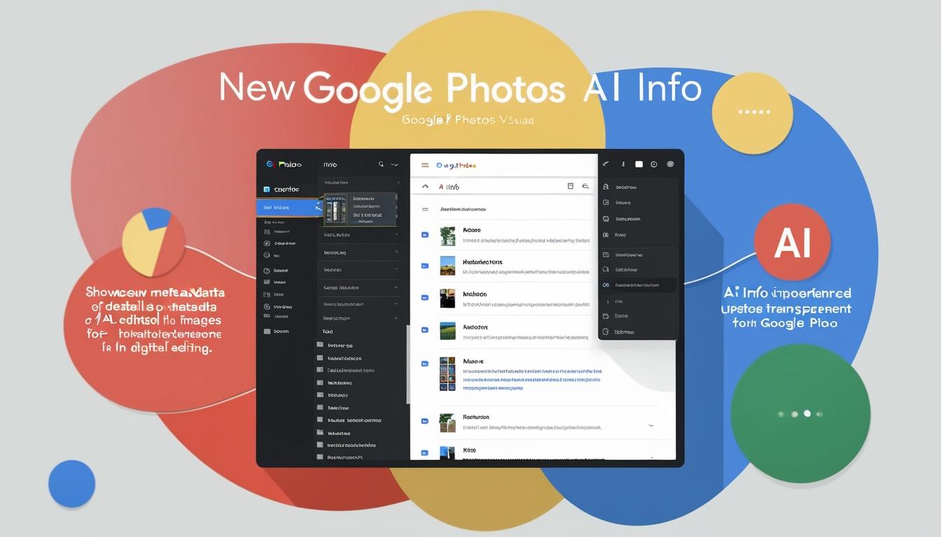 Google Photos to introduce AI Info section for edited images