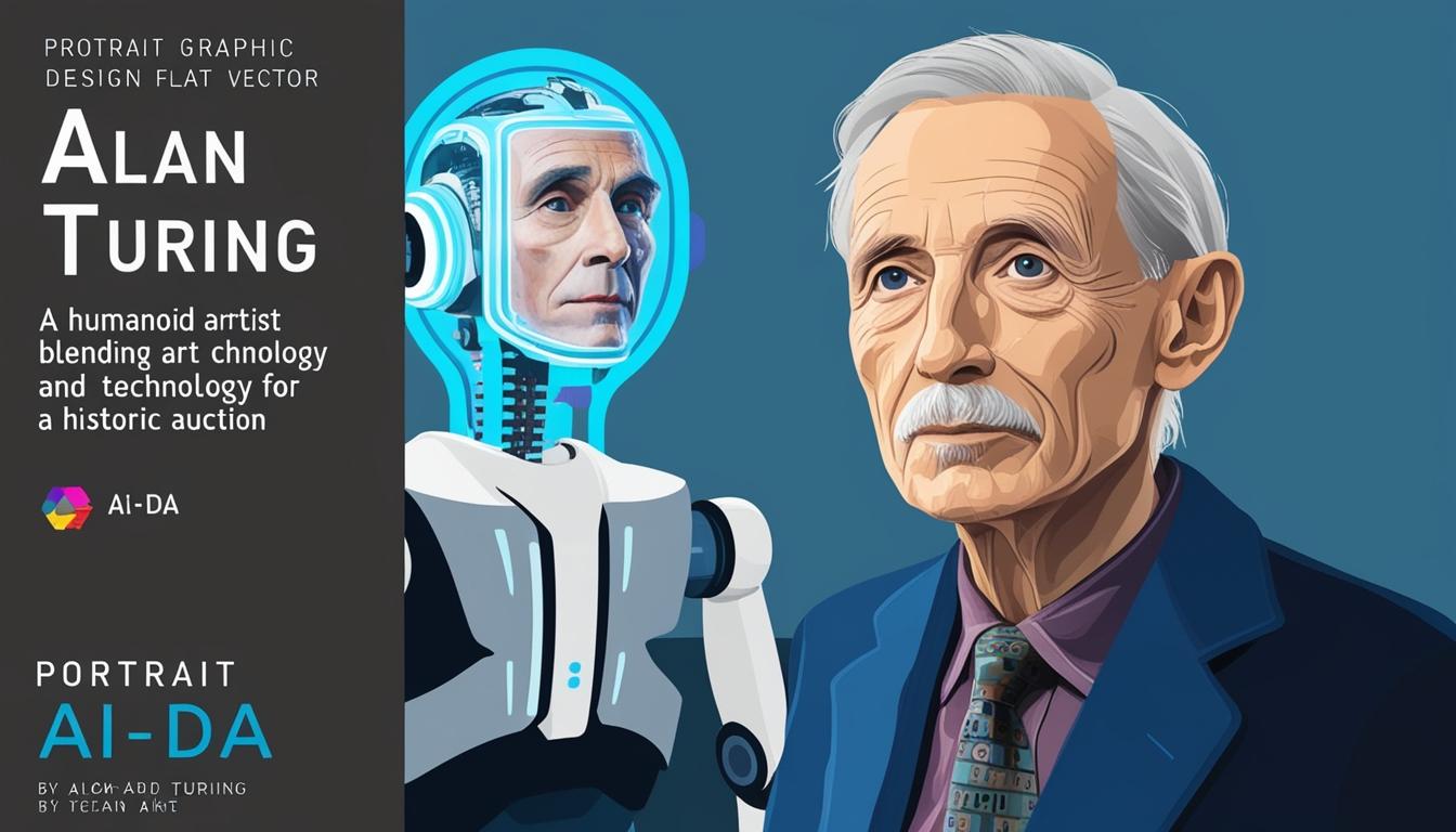 Historic Sotheby's auction to feature AI-created artwork honouring Alan Turing