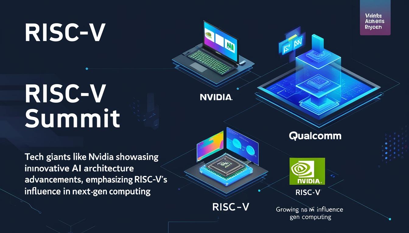 Industry giants gather at RISC-V summit to showcase innovative AI and architecture developments
