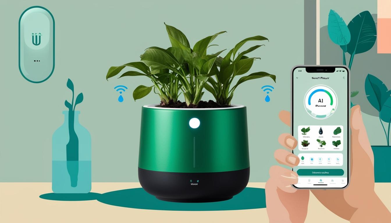 Innovative AI-powered smart planter seeks funding on Kickstarter