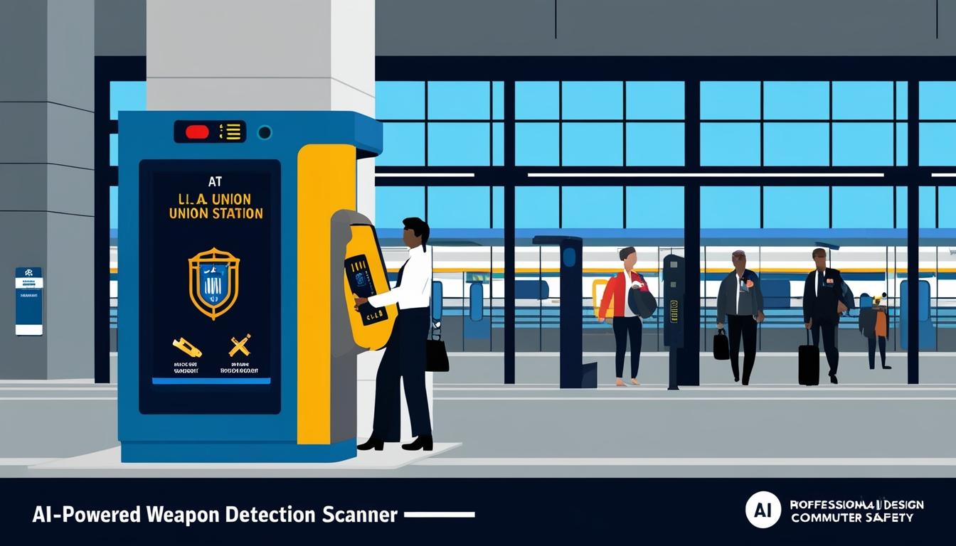 L.A. Metro tests AI-powered weapon detection at Union Station