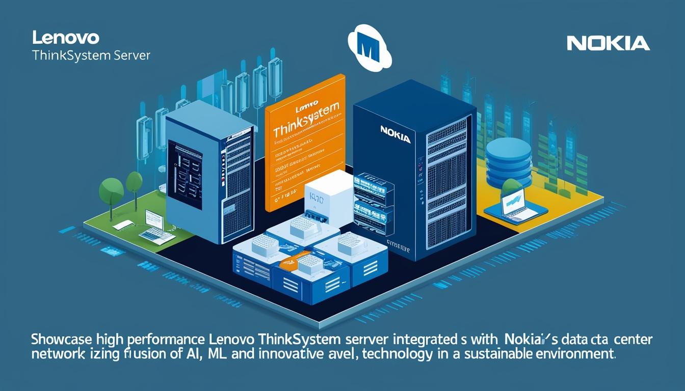 Lenovo and Nokia collaborate to transform data centre technology for AI and machine learning