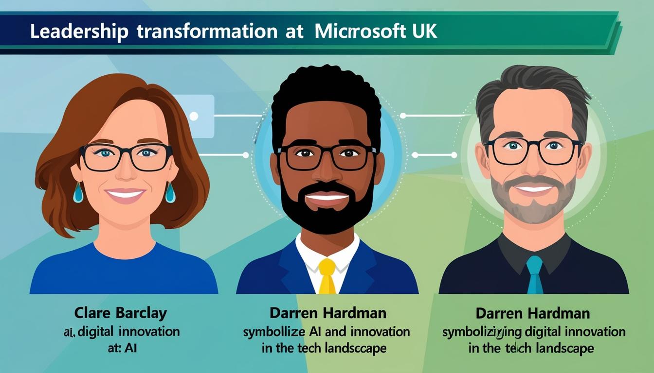 Microsoft UK undergoes leadership change with focus on AI and digital transformation