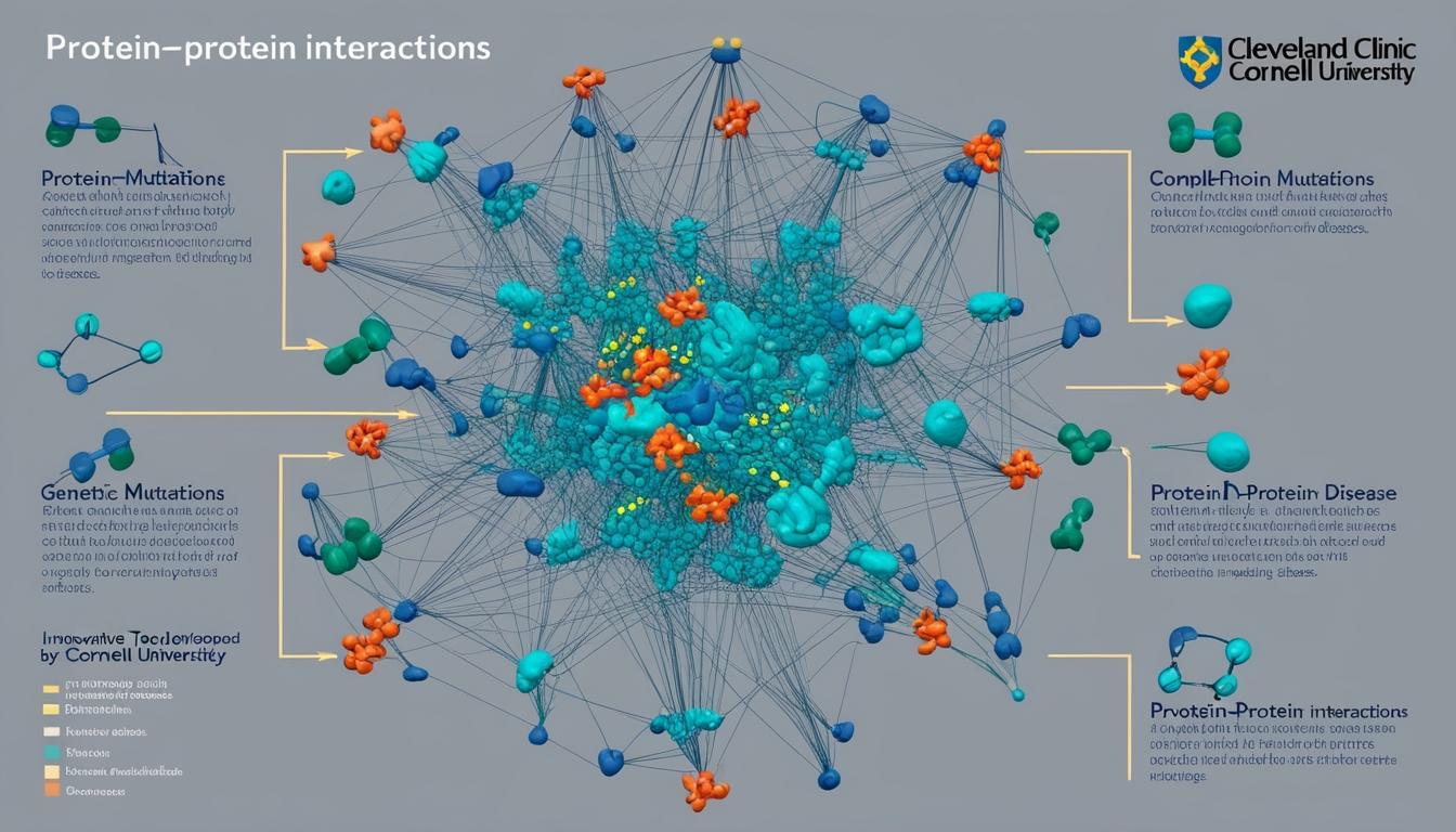 Scientists develop AI tool to predict genetic mutation impact in disease interactomes