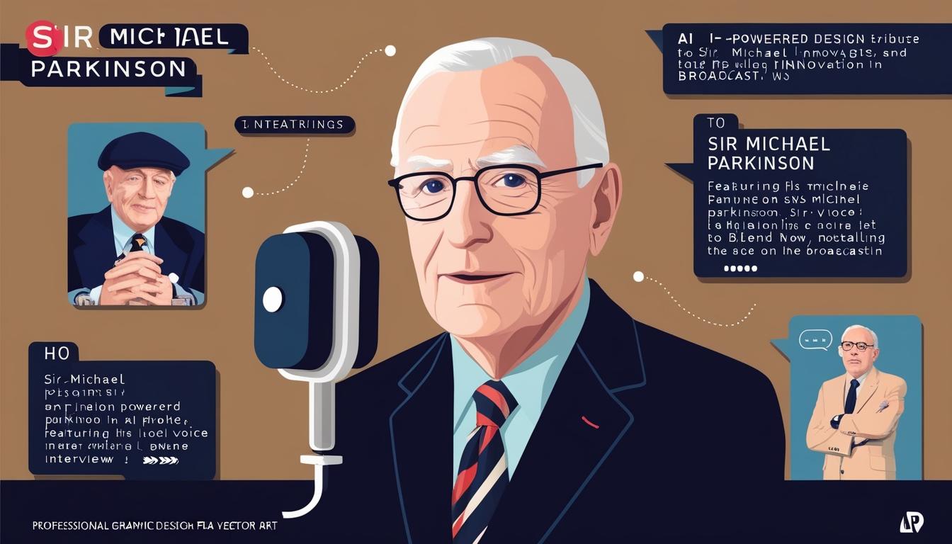 Sir Michael Parkinson to make posthumous return through AI podcast