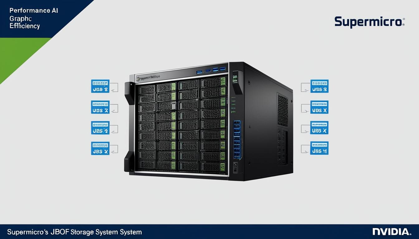 Supermicro launches revolutionary AI storage system 'Just a Bunch of Flash'