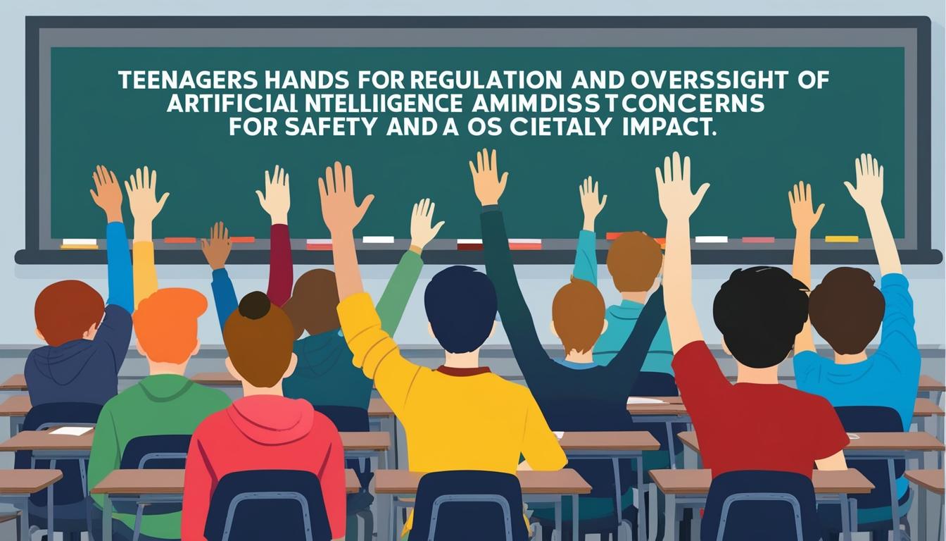 Teenagers prioritise AI regulation in new poll