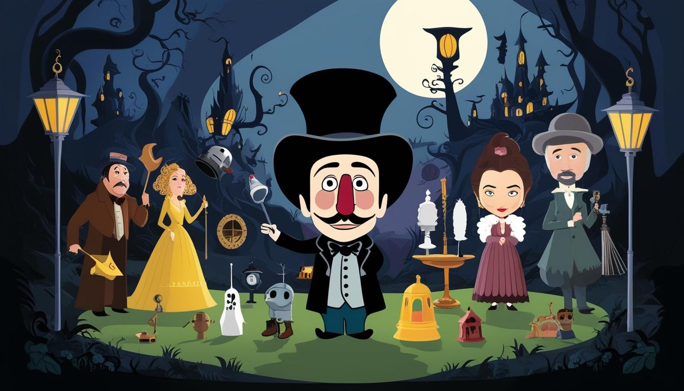 Tim Burton exhibition set to dazzle London audiences at the Design Museum
