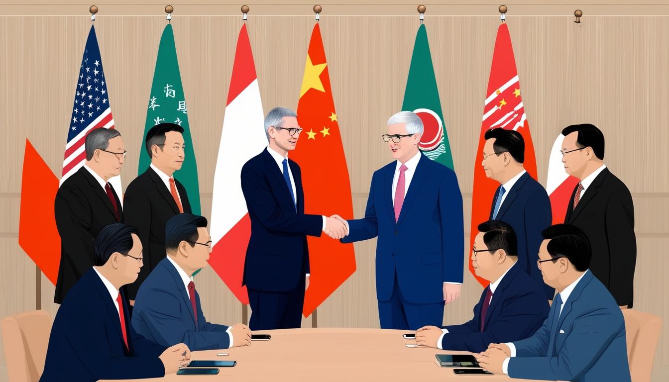 Tim Cook's surprise visit to China highlights Apple's strategic challenges and investments