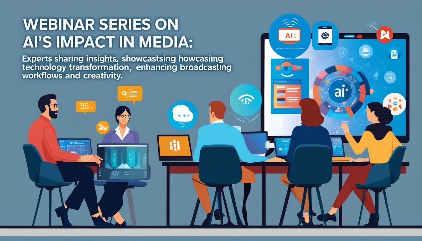 Webinar series to explore AI's impact on the media industry