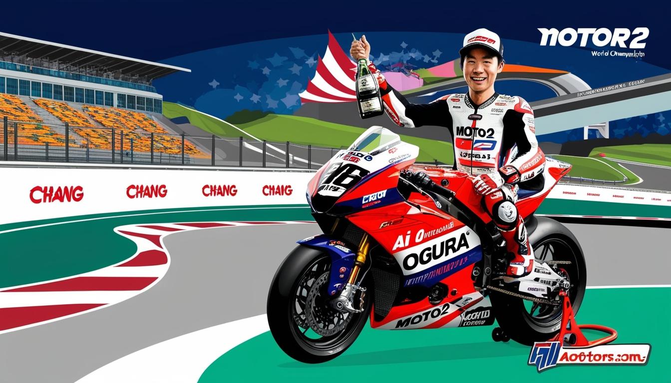 Ai Ogura wins Moto2 World Championship at Thai Grand Prix