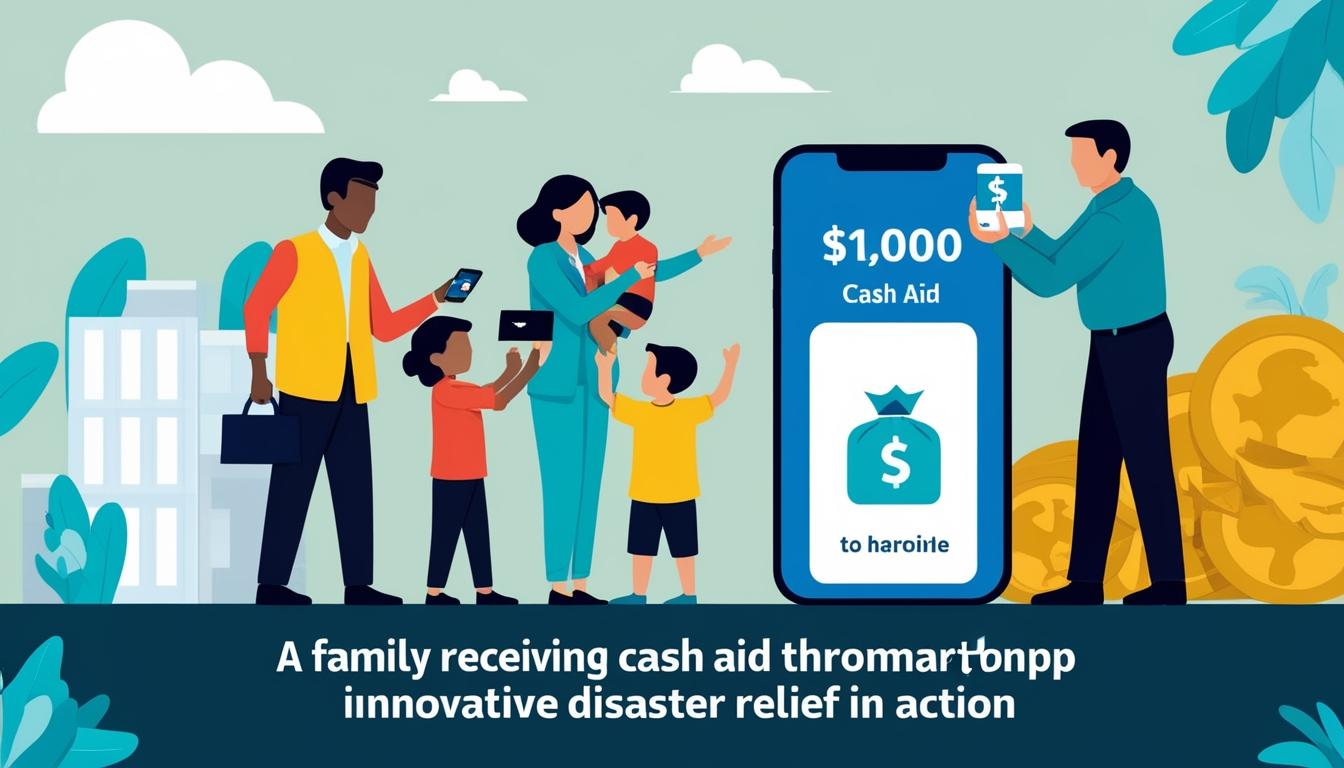Innovative cash assistance programme provides relief to hurricane-affected families