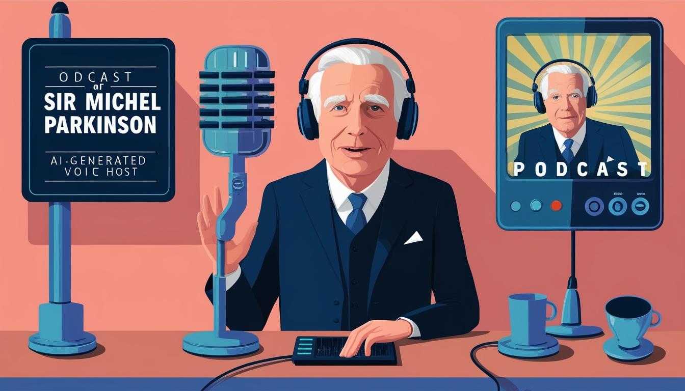 Sir Michael Parkinson returns through AI in new podcast