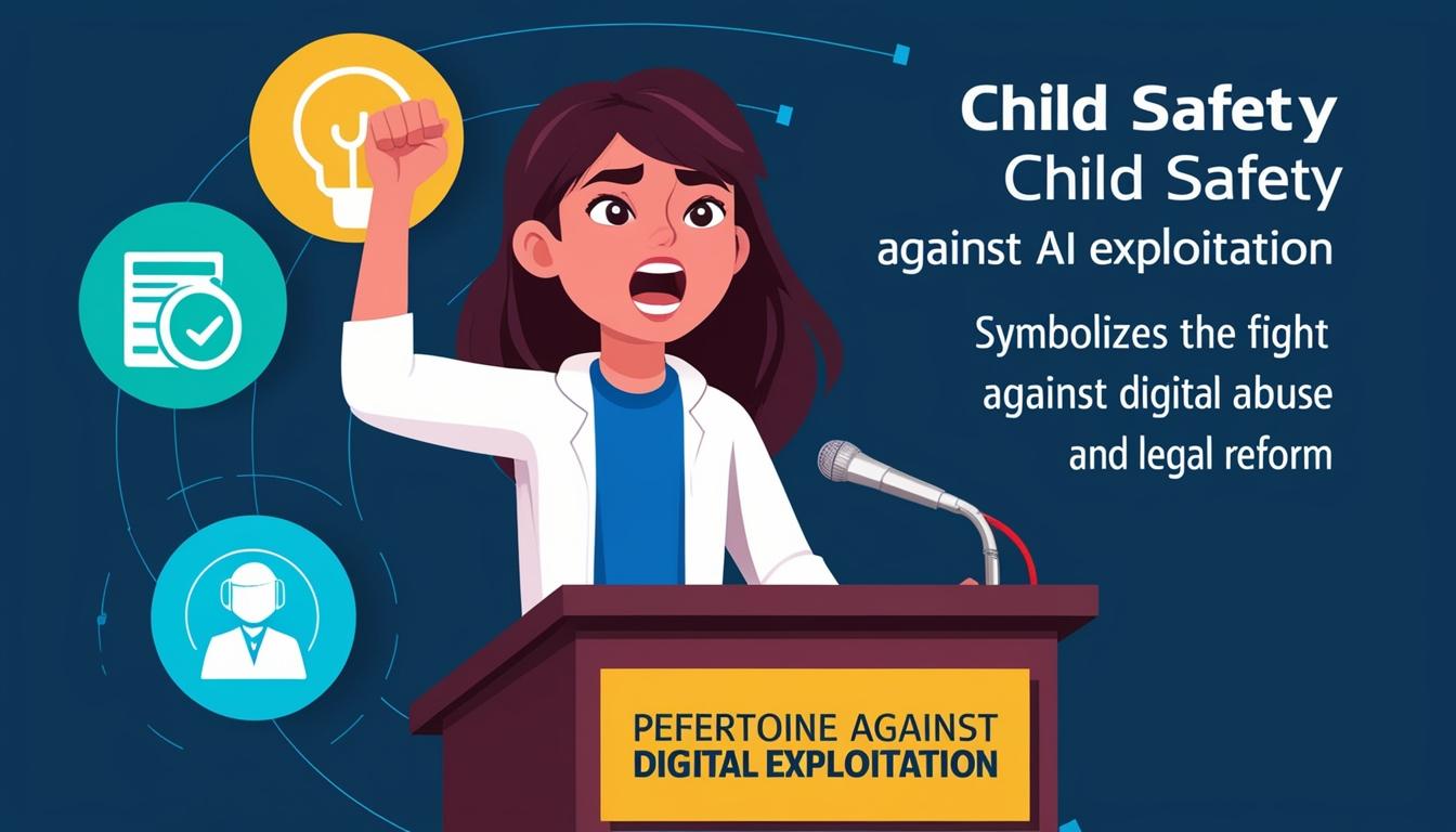 Teen actress advocates for stronger protections against AI exploitation in child abuse material