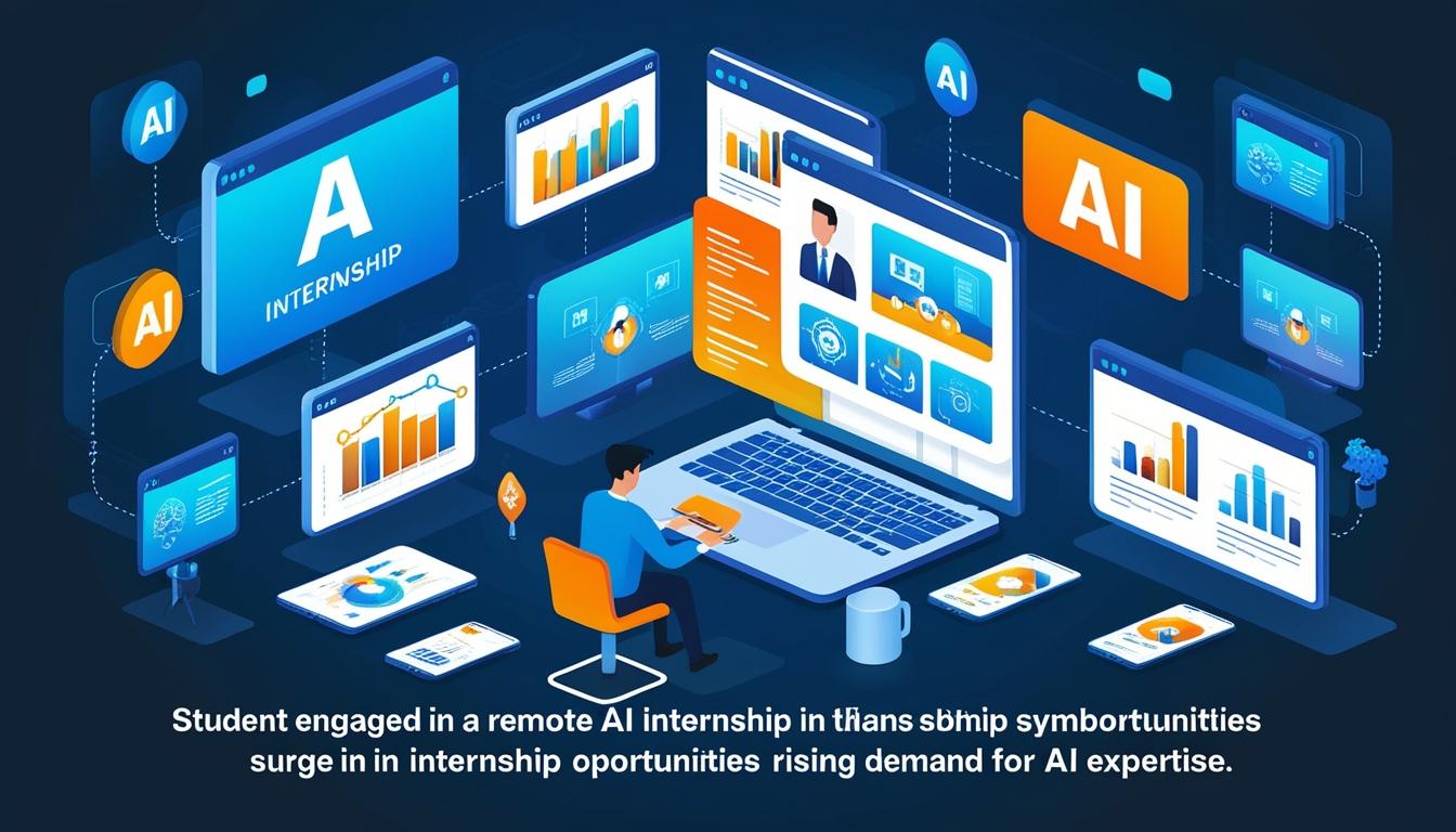 The rising demand for AI expertise sparks growth in internship opportunities