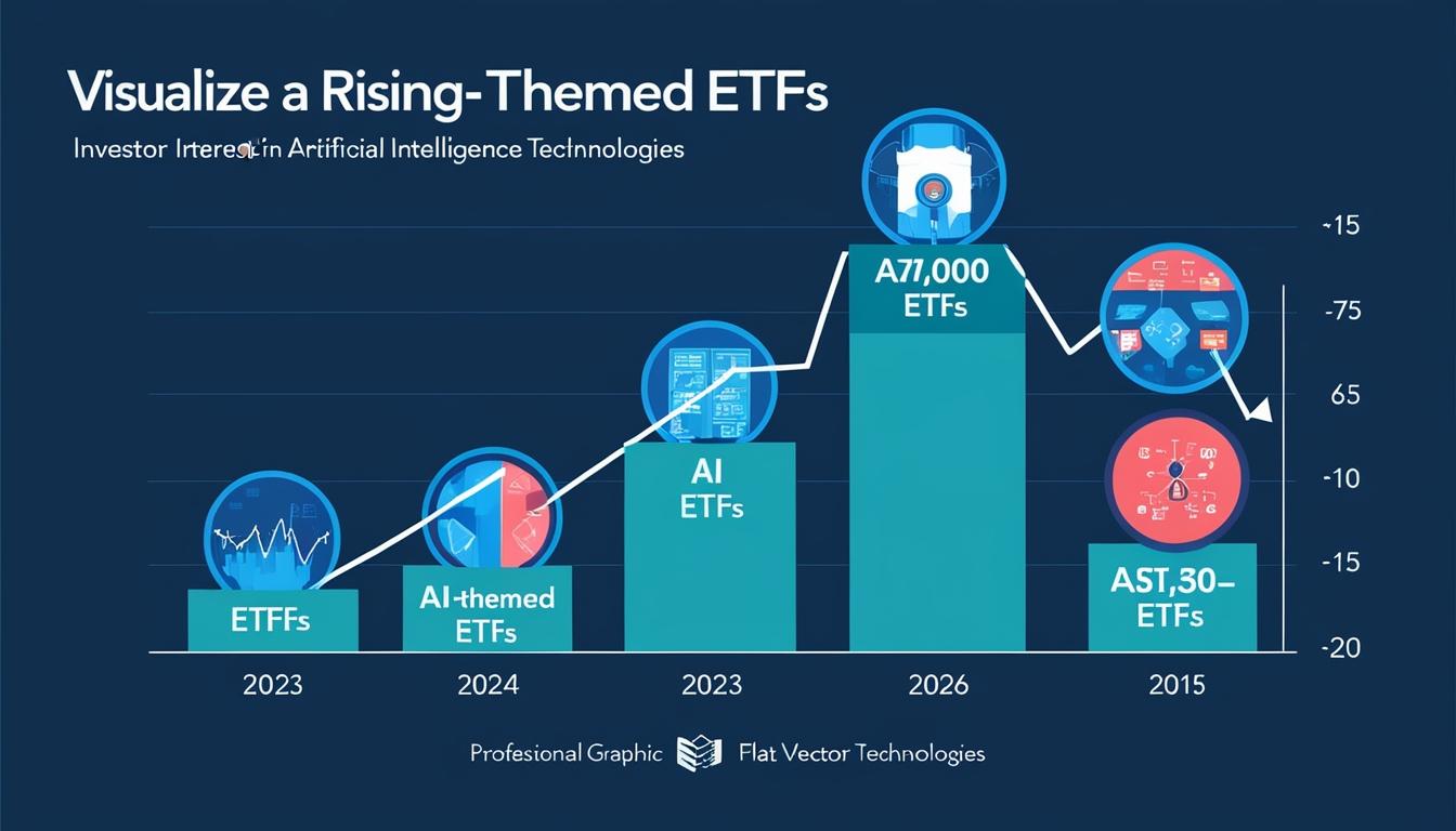 AI-focused ETFs experience significant surge amid growing investor interest