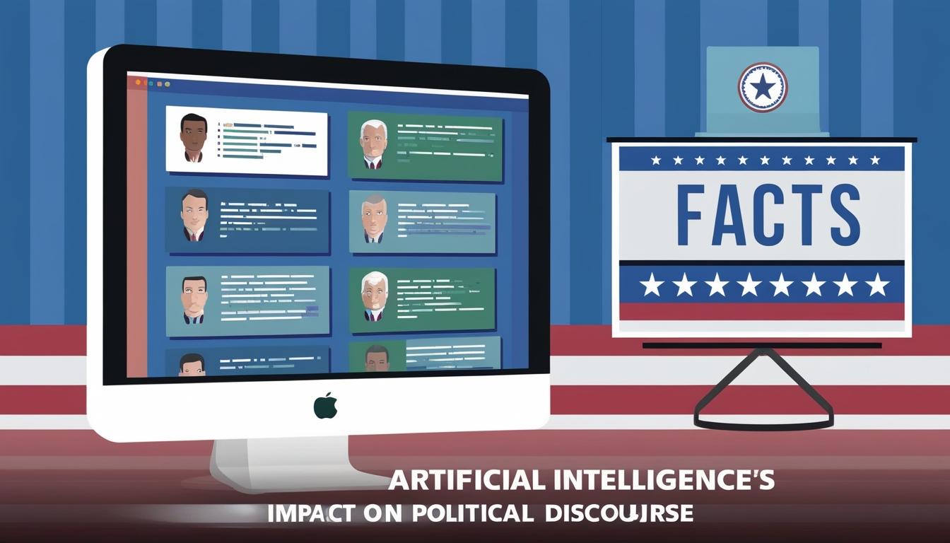 AI's influence on U.S. political discourse raises concerns over accuracy