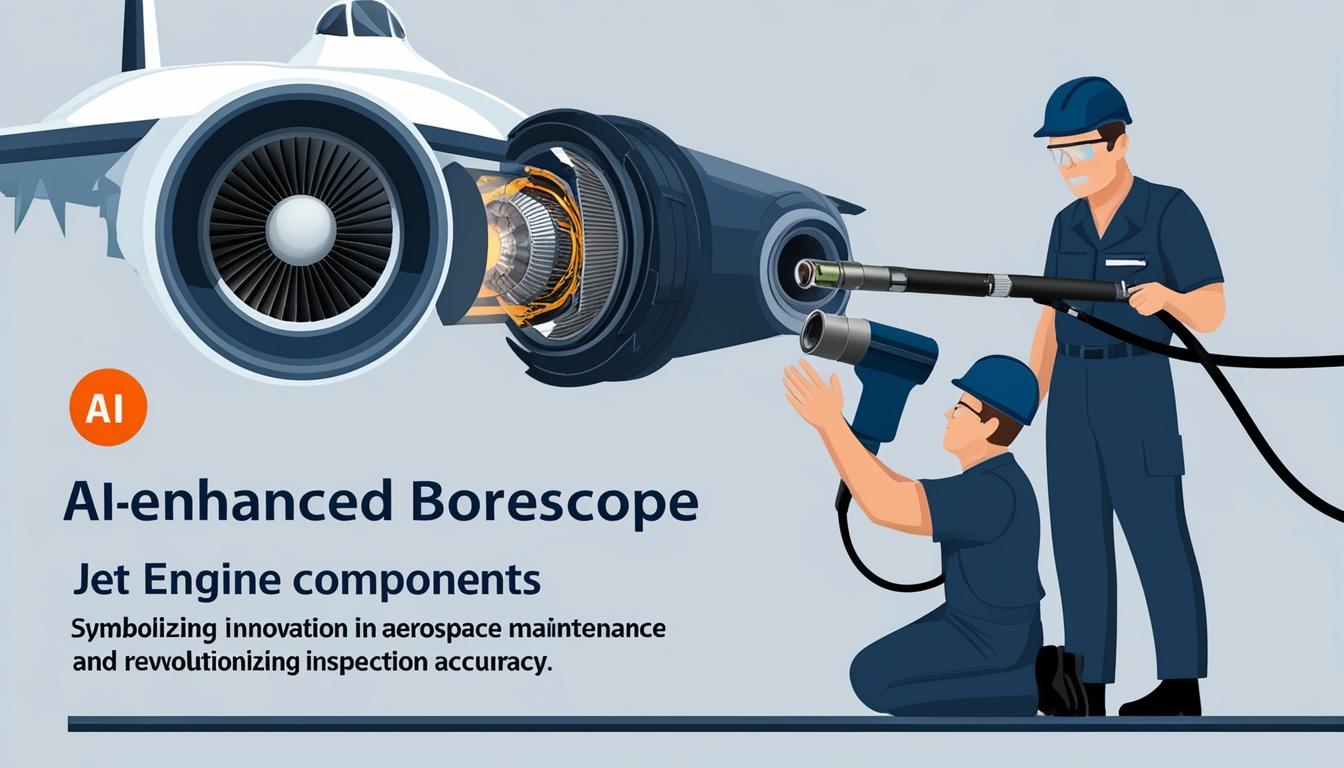 GE Aerospace and Waygate Technologies unveil AI-enhanced borescope for jet engine inspections