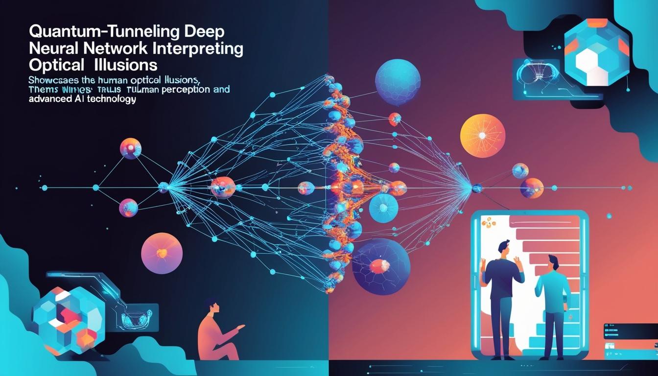 Groundbreaking AI mimics human perception of optical illusions using quantum mechanics