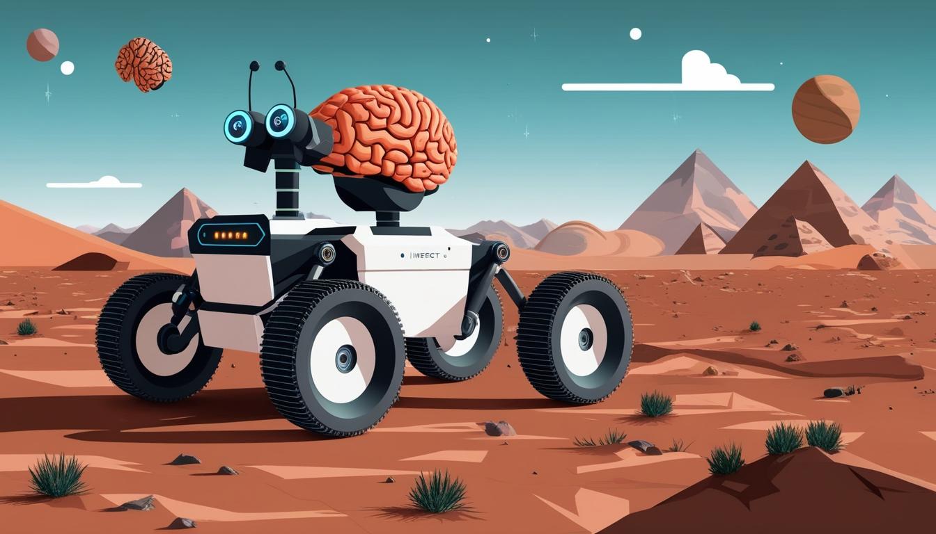 New AI technology inspired by insect brains could revolutionise Mars exploration