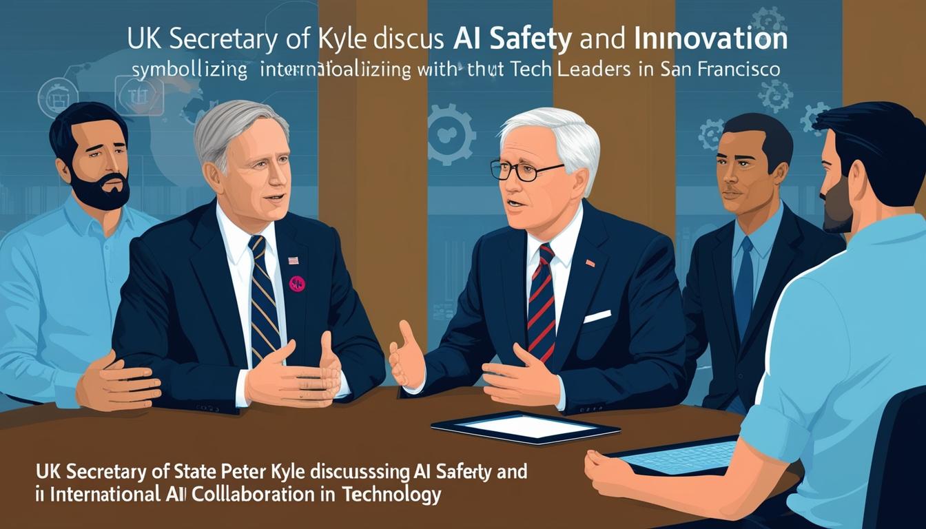 Peter Kyle champions UK innovation during US visit