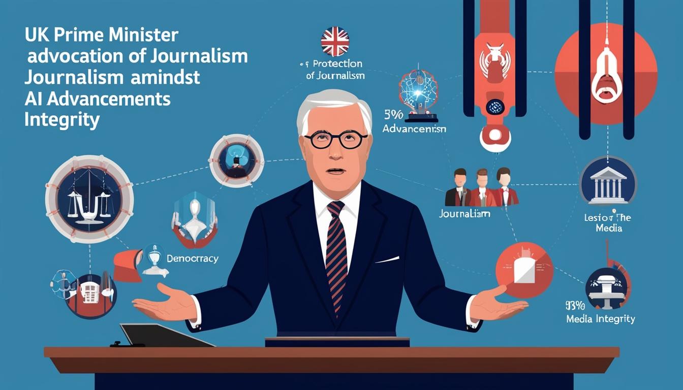 Prime Minister urges for protection of journalism against AI advancements