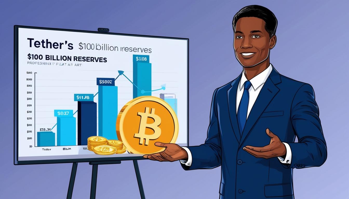 Tether CEO outlines financial reserves and AI ambition at Lugano Plan B event