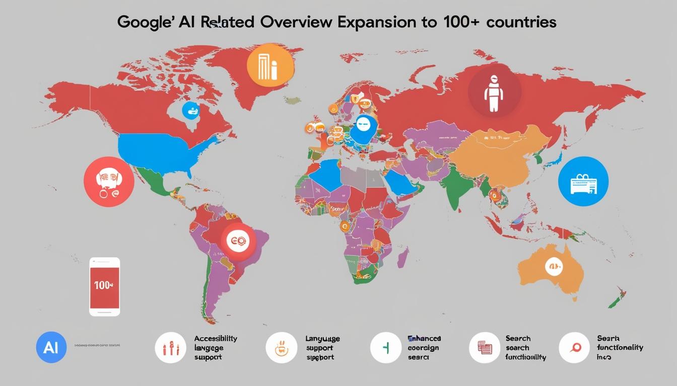 Google expands AI overview feature to over 100 countries