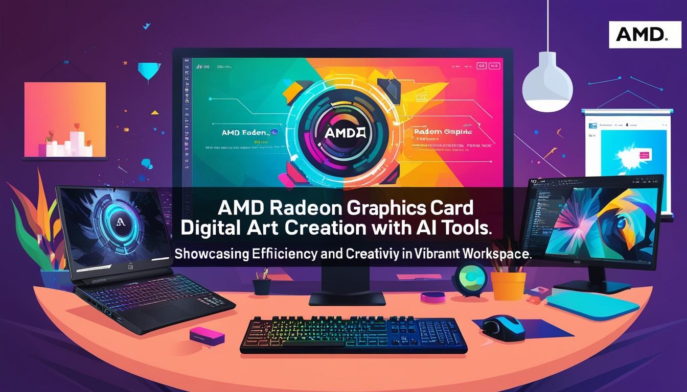 Revolutionising digital content creation with AI tools powered by AMD Radeon graphics cards