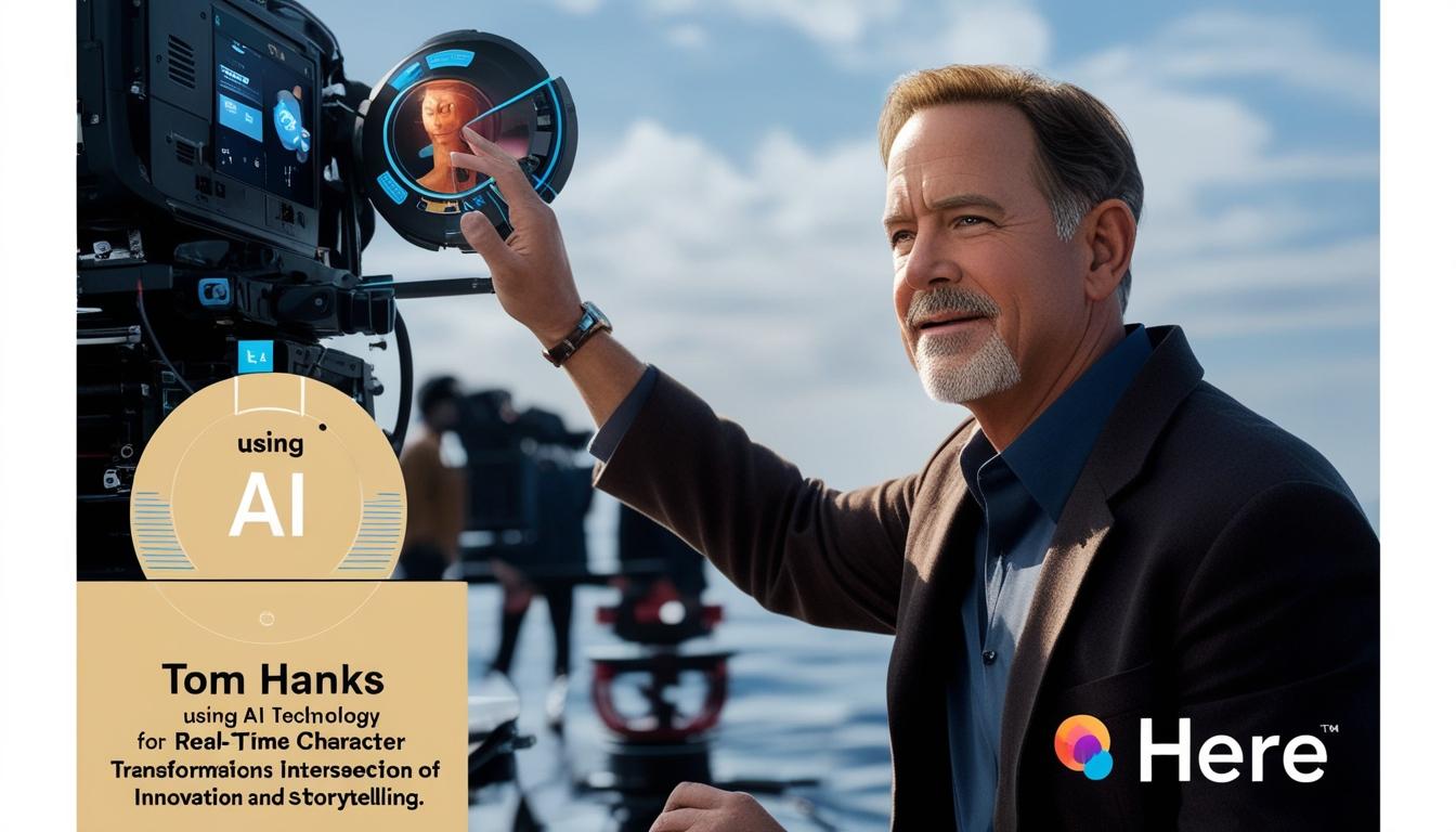 Tom Hanks highlights AI innovation in new film 'Here' amid growing industry concerns